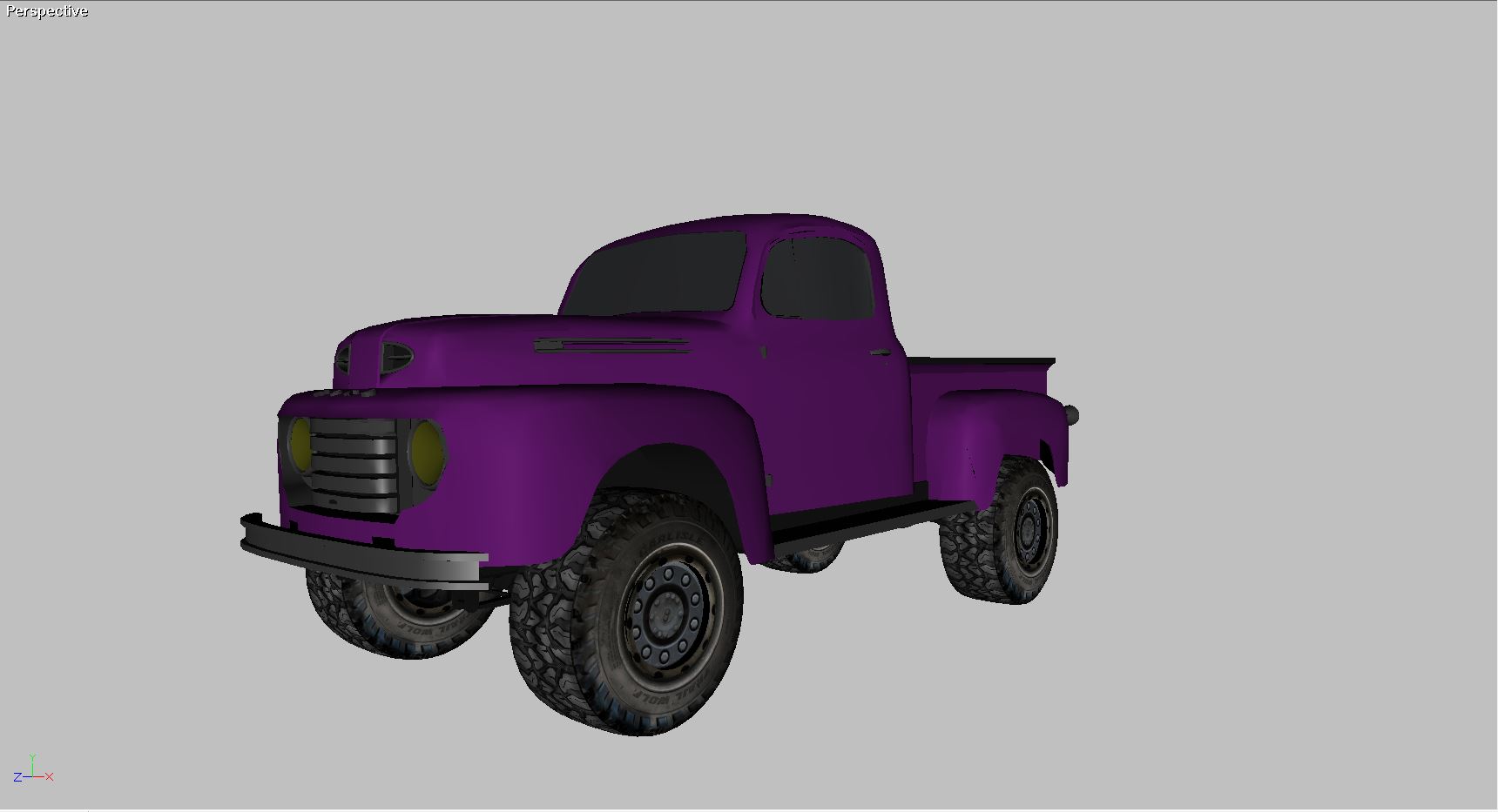 Old Ford Pickup Truck