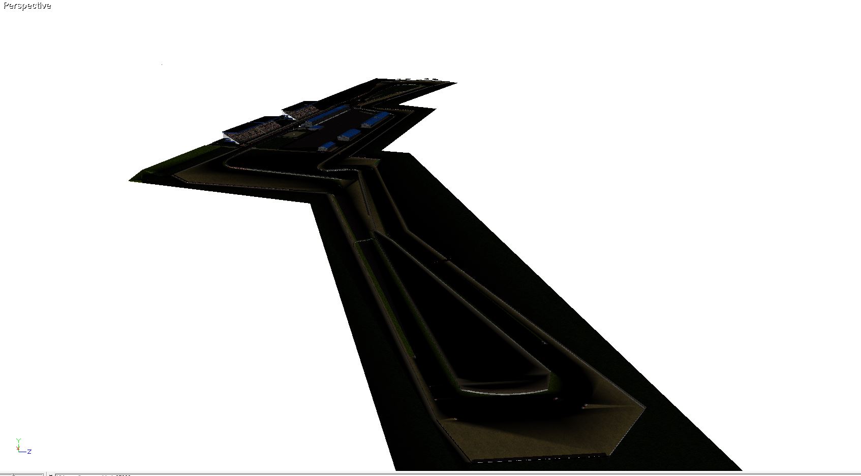 Track 01: 3D Race Track Model